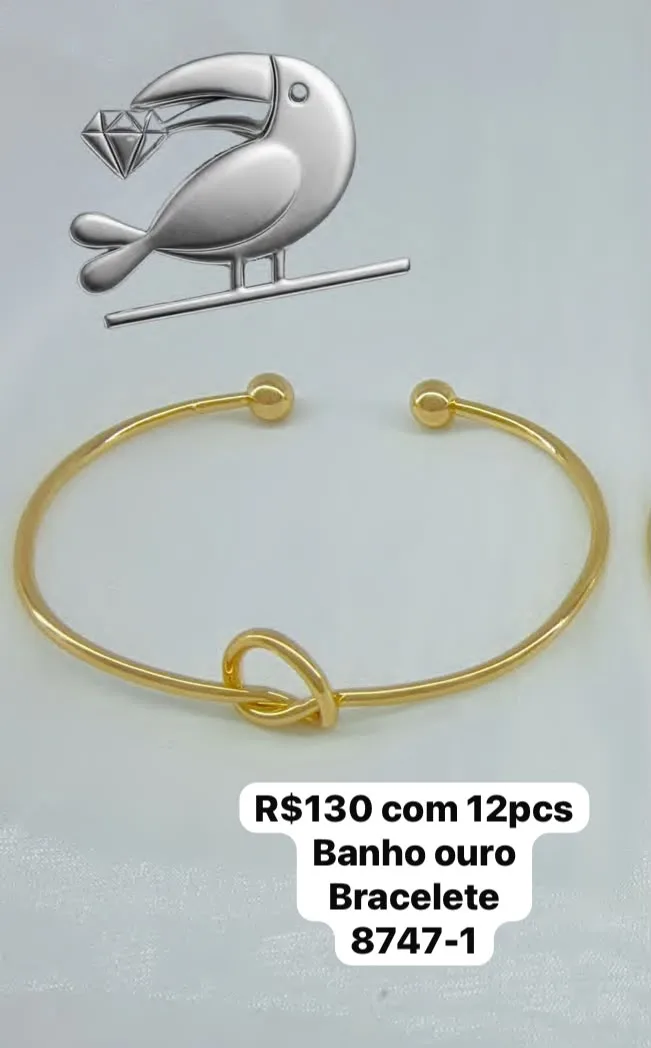 bracelete fino com nó
